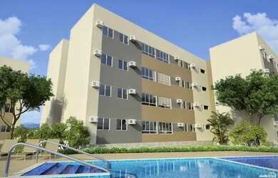 Imagem: O apartamento possui 2 Dormitórios, 1 Banheiro, 1 Vaga na garagem