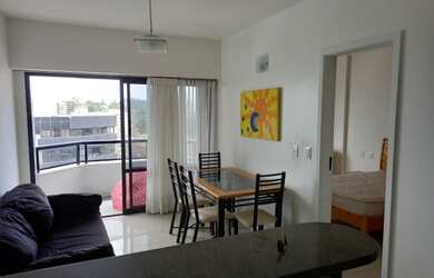 Imagem: O apartamento possui 1 Dormitório, 1 Banheiro, 1 Vaga na garagem