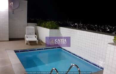 Imagem: O apartamento na cobertura possui 3 Dormitórios, 4 Banheiros