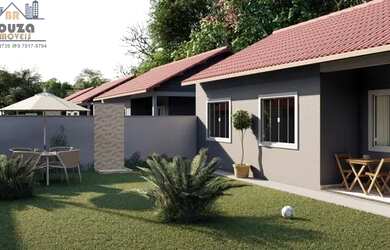 Imagem: A casa em condomínio possui 2 Dormitórios, 2 Banheiros, 2