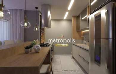 Imagem: O apartamento possui 3 Dormitórios, 1 Banheiro, 1 Vaga na garagem