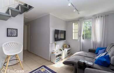 Imagem: O apartamento na cobertura possui 3 Dormitórios, 2 Banheiros