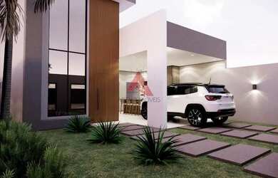 Imagem: A casa possui 3 Dormitórios, 1 Banheiro, 2 Vagas na garagem