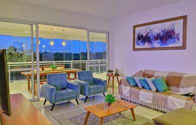 Imagem: O apartamento possui 4 Dormitórios, 5 Banheiros, 3 Vagas na