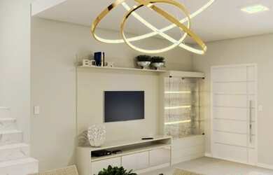 Imagem: A casa possui 4 Dormitórios, 3 Banheiros, 1 Vaga na garagem