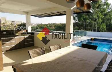 Imagem: A casa em condomínio possui 4 Dormitórios, 5 Banheiros, 4