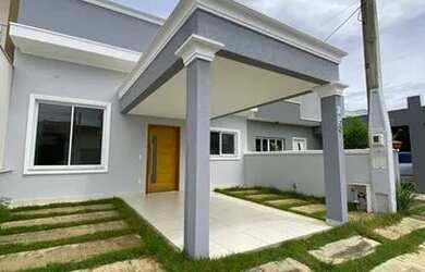 Imagem: A casa em condomínio possui 3 Dormitórios, 2 Banheiros, 2