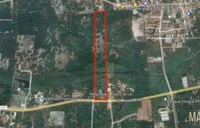 Imagem: O terreno possui 36.500m² de Área e está localizado em São