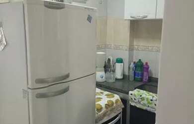 Imagem: O apartamento possui 1 Dormitório, 1 Banheiro, 40m² de Área