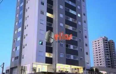 Imagem: O apartamento possui 1 Dormitório, 1 Banheiro, 1 Vaga na garagem