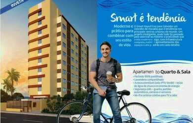 Imagem: O apartamento possui 1 Dormitório e está localizado em Itapuã