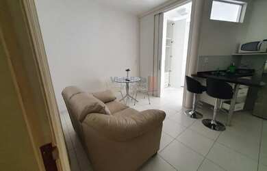 Imagem: O apartamento possui 1 Dormitório, 1 Banheiro, 35m² de Área