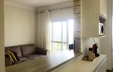 Imagem: O apartamento possui 3 Dormitórios, 2 Banheiros, 2 Vagas na