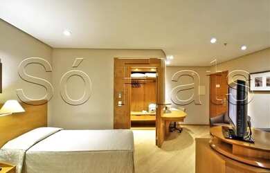 Imagem 1: Flat Transamérica Executive Paulista disponível para venda com 31m² e 01 vaga de garagem