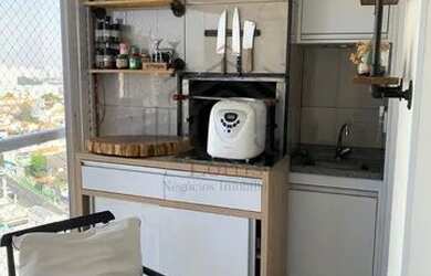 Imagem: O apartamento possui 2 Dormitórios, 2 Banheiros, 2 Vagas na