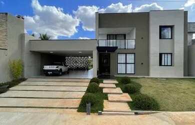 Imagem: A casa em condomínio possui 5 Dormitórios, 5 Banheiros, 4