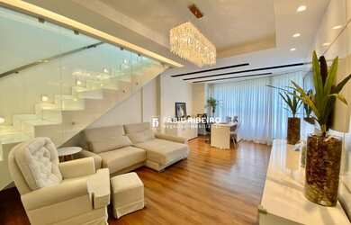 Imagem: O apartamento na cobertura possui 3 Dormitórios, 3 Banheiros