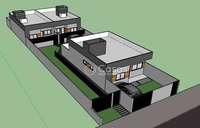 Imagem: A casa possui 2 Dormitórios, 2 Banheiros, 1 Vaga na garagem
