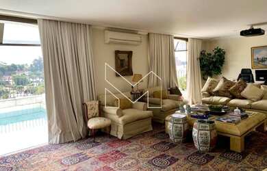 Imagem: O apartamento na cobertura possui 3 Dormitórios, 5 Banheiros