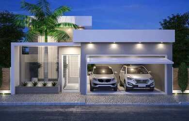 Imagem: A casa possui 3 Dormitórios, Imóvel mobiliado e está localizado