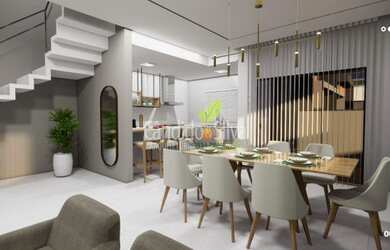 Imagem 5: Sobrado a 500 metros da praia com 3 dormitórios à venda, 121 m² por...