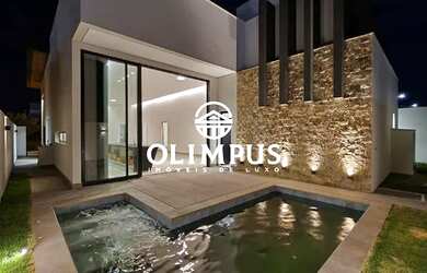 Imagem: A casa em condomínio possui 3 Dormitórios, 5 Banheiros, 4