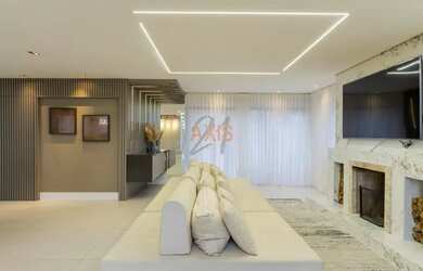 Imagem: A casa em condomínio possui 4 Dormitórios, 5 Banheiros, 4