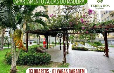 Imagem: O apartamento possui 3 Dormitórios, 2 Banheiros, 1 Vaga na