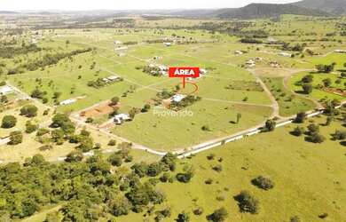 Imagem: O terreno possui 1.593m² de Área e está localizado em Guapó