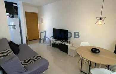 Imagem: O apartamento possui 2 Dormitórios, 1 Banheiro, 1 Vaga na garagem