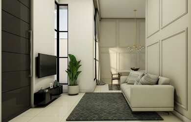 Imagem: A casa possui 2 Dormitórios, 2 Banheiros, 67m² de Área e