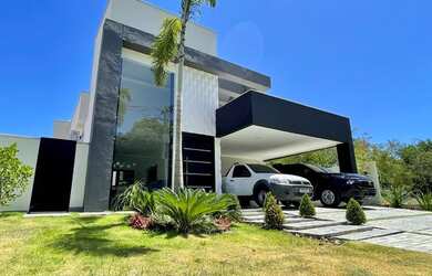 Imagem: A casa em condomínio possui 3 Dormitórios, 3 Banheiros, 2