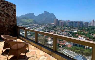 Imagem 2: Cobertura com vista incrível em condomínio na Barra da Tijuca