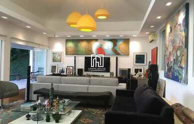 Imagem: A casa em condomínio possui 4 Dormitórios, 5 Banheiros, 2