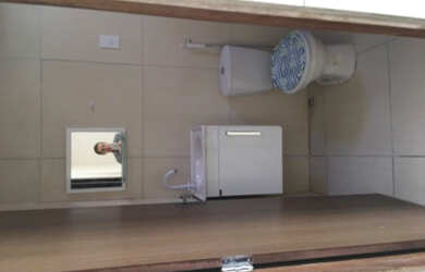 Imagem: A casa possui 2 Dormitórios, 1 Banheiro, 60m² de Área e