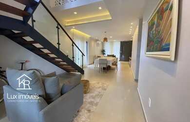 Imagem 1: Alphaville 4 Ponta Negra/Dúplex 4 Suítes/Semi Mobiliada/ Área Gourmet e Piscina