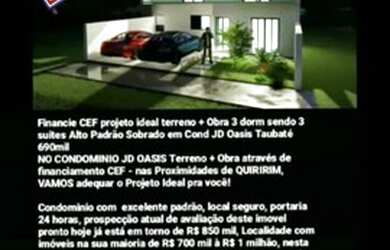 Imagem: A casa em condomínio possui 3 Dormitórios, 4 Banheiros, 4