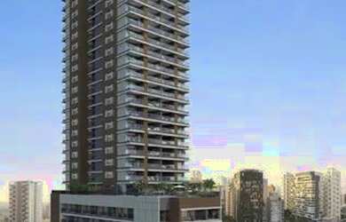 Imagem: O studio possui 1 Dormitório, 1 Banheiro, 26m² de Área e