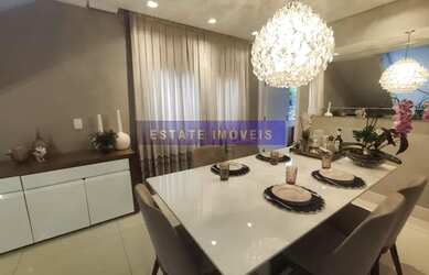 Imagem: A casa em condomínio possui 3 Dormitórios, 5 Banheiros, 2