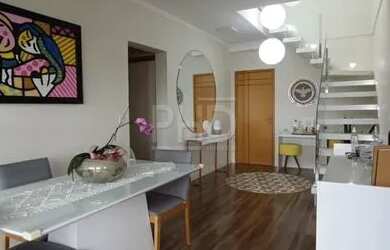 Imagem: O apartamento na cobertura possui 4 Dormitórios, 3 Banheiros