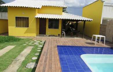 Imagem: A casa em condomínio possui 4 Dormitórios, 4 Banheiros, 2