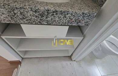 Imagem: O apartamento possui 1 Dormitório, 1 Banheiro, 1 Vaga na garagem