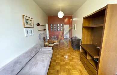 Imagem 5: quarto e sala mobiliado próximo ao Metrô Cardeal Arcoverde