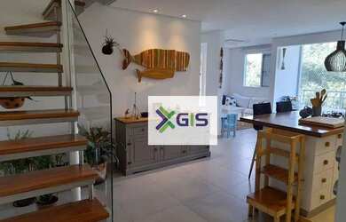 Imagem: A casa em condomínio possui 4 Dormitórios, 4 Banheiros, 1