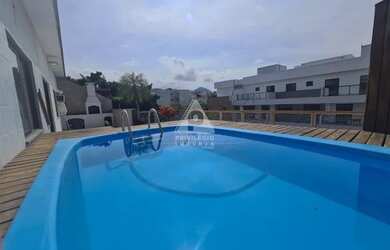 Imagem: O apartamento na cobertura possui 3 Dormitórios, 5 Banheiros