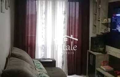 Imagem: O apartamento possui 2 Dormitórios, 1 Banheiro, 1 Vaga na garagem