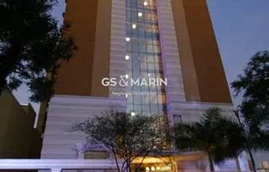 Imagem: O apartamento possui 1 Dormitório, 1 Banheiro, 1 Vaga na garagem