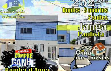 Imagem: O apartamento possui 3 Dormitórios, 1 Banheiro, 1 Vaga na garagem