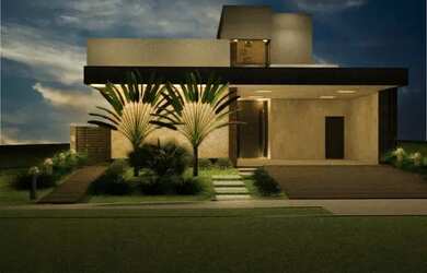 Imagem: A casa em condomínio possui 3 Dormitórios, 5 Banheiros, 4