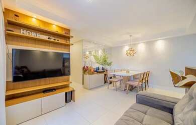 Imagem: O apartamento possui 3 Dormitórios, 2 Banheiros, 2 Vagas na